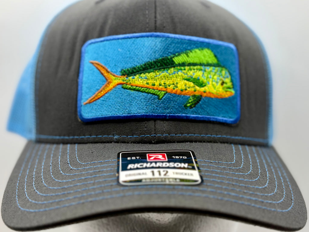 Mahi Performance Embroidered Richardson 112 Trucker Hat