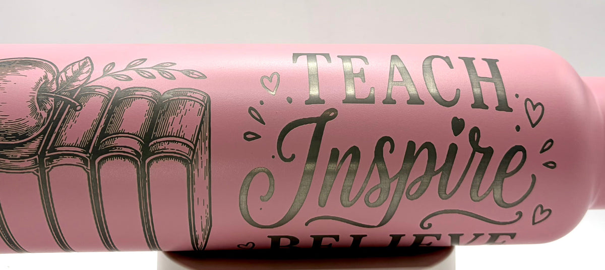 Personalized Teacher Engraved Water Bottle – Teacher Gift