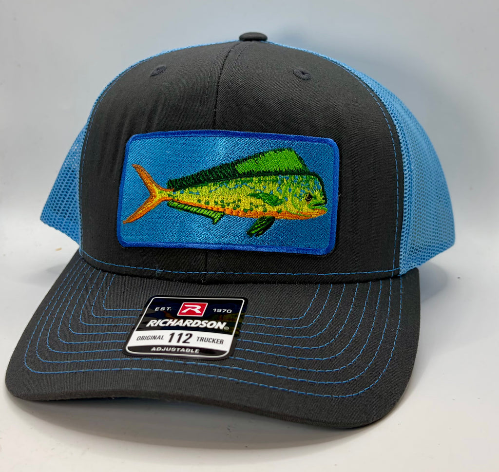 Mahi Performance Embroidered Richardson 112 Trucker Hat