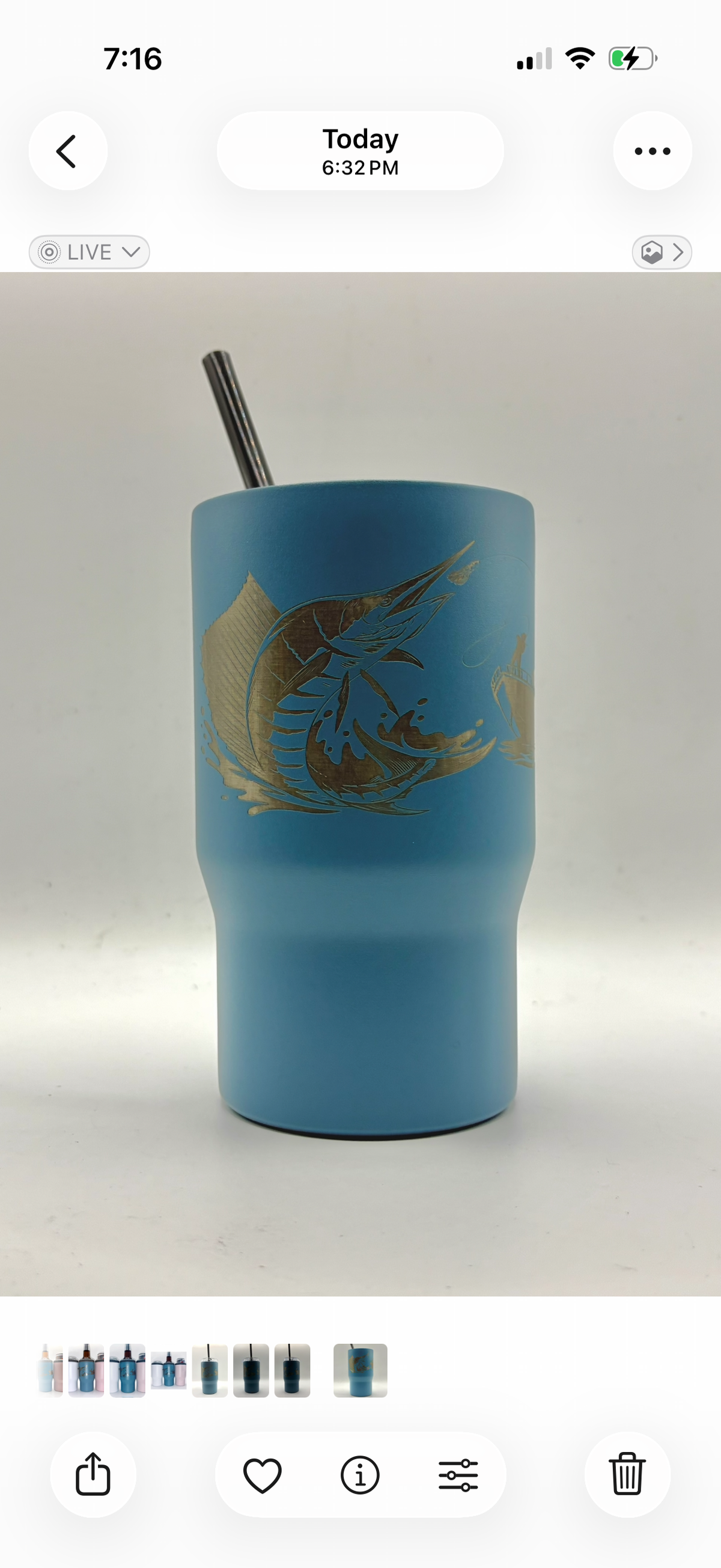Personalized Engraved Tarpon 5-in-1 Tumbler & Can Cooler