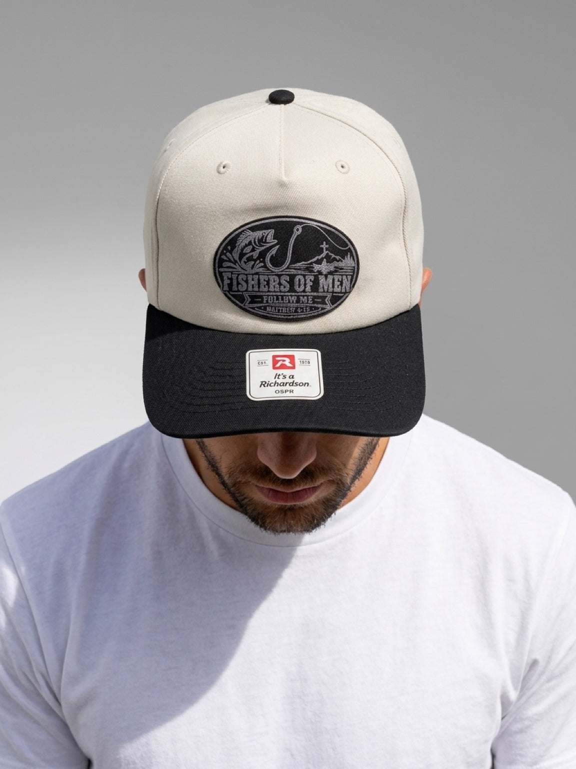 Fishers of Men Christian Fishing Richardson Trucker Hat