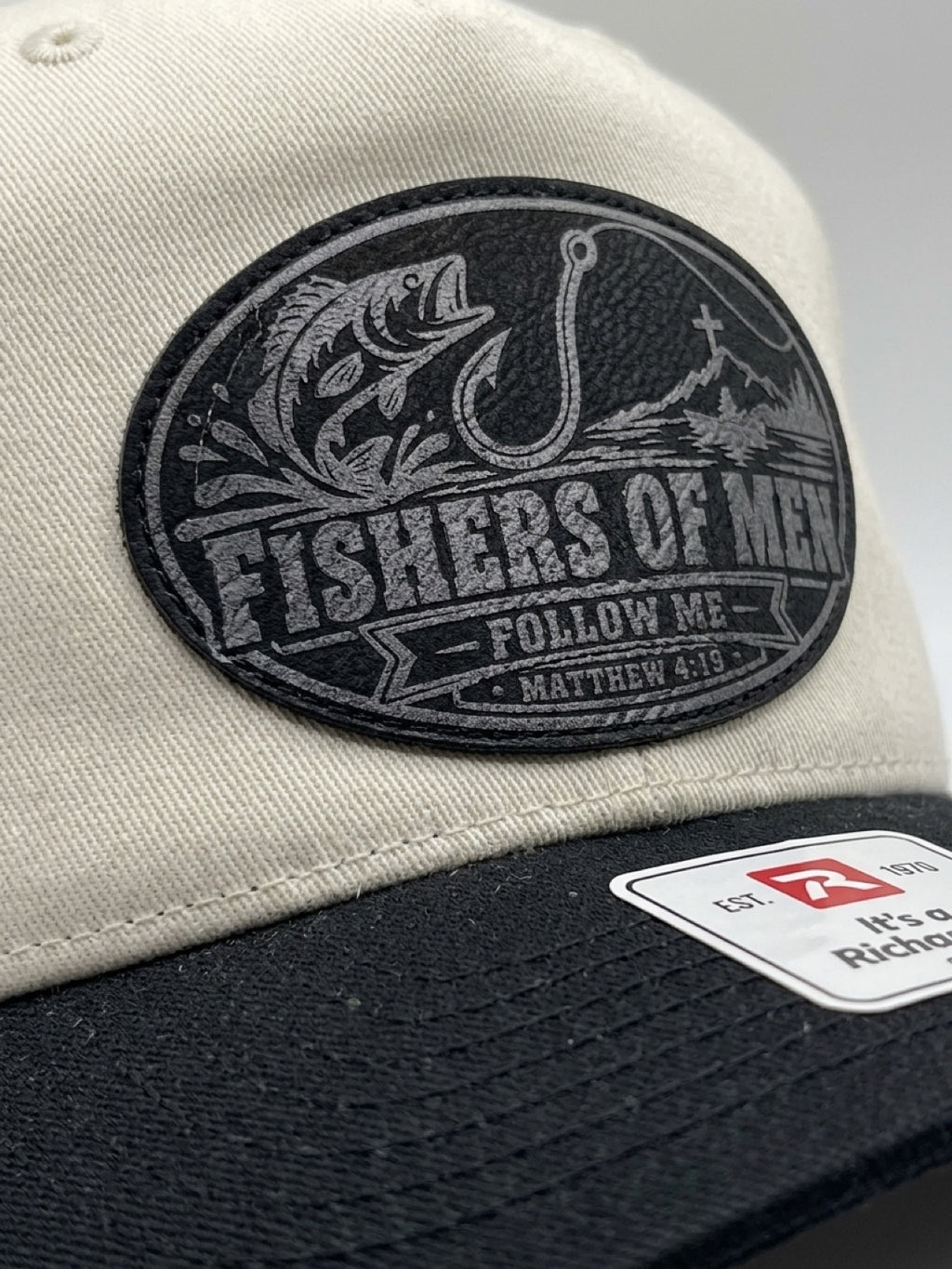 Fishers of Men Christian Fishing Richardson Trucker Hat