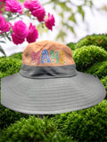 MAHJ Dragon Sun Hat with Full-Color Graphic